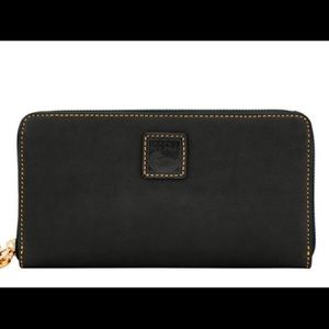 Dooney Bourke Florentine Large Zip Around Wristlet